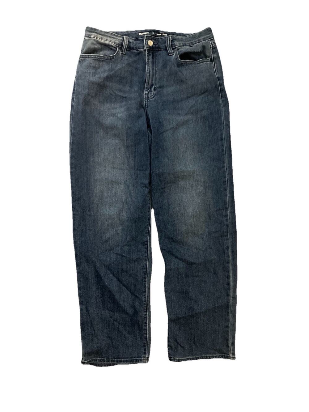 Old Navy Medium Wash High Rise WOW Wide Leg Jeans Size 10